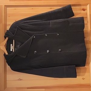 Preston & York Hooded Wool Peacoat